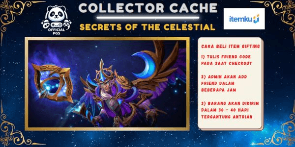 Gambar Product Secrets of the Celestial (Bundle Skywrath Mage Collector's Cache TI 10)