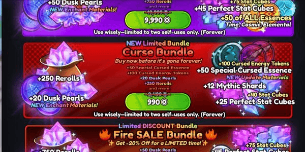 Gambar Product Curse bundle (990 RBX)