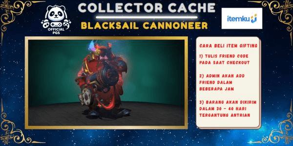 Gambar Product Blacksail Cannoneer (Bundle Sniper Collector's Cache TI 10)