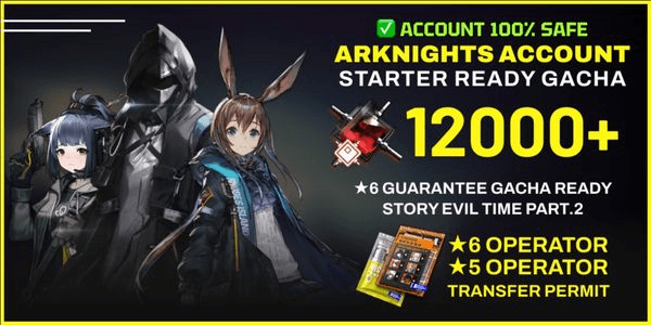 Gambar Product Arknights Starter Ready Gacha [A]