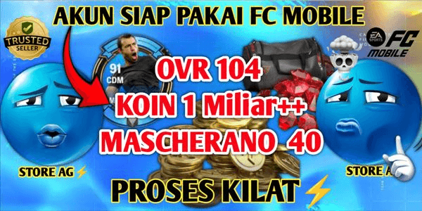 Gambar Product SMURF FC MOBILE ACCOUNT "Yarodomo"