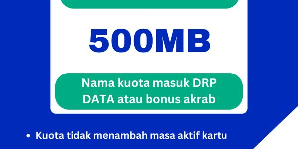 Gambar Product Hotrod Baru Mingguan 500MB (7 Hari)