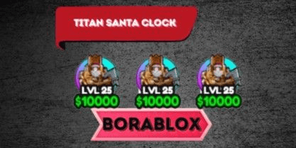Gambar Product TITAN SANTA CLOCK -Skibidi tower defense (COSMIC)