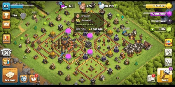 Gambar Product Town Hall 10 CHEAP & SAFE