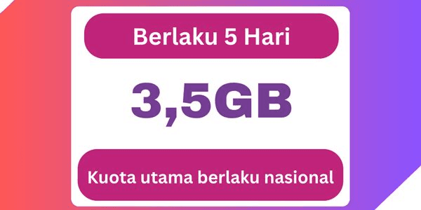 Gambar Product HotSale 3 GB (5 Hari)
