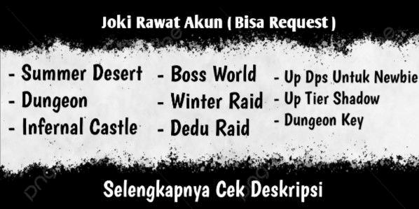 Gambar Product Joki Rawat Account 1 Hour - Arise Crossover