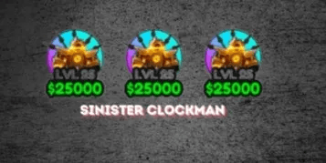 Sinister Clockman-Skibidi tower defense (COSMIC)