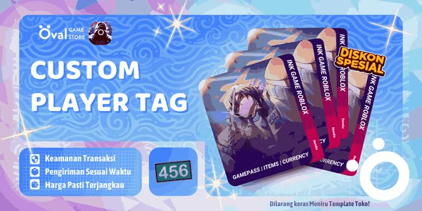 Gambar Product Custom Player Tag