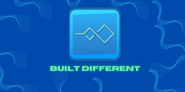 Gambar Product Built Different (green)