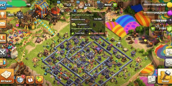 Gambar Product  COC TH 15 GG ALLMAX Base & TROPS READY TO USE Secure Supercell ID |Awesome Deff | VISIBLE | VERY CHEAP & GREAT | IOS & ANDROID