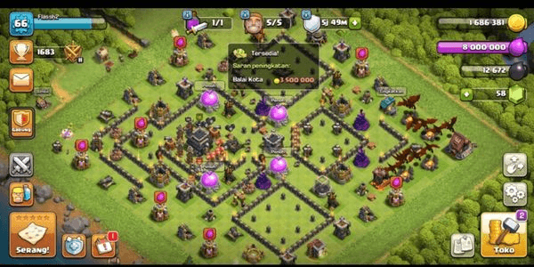 Gambar Product Town Hall 9 CHEAP & SAFE