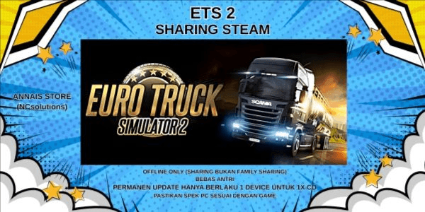 Gambar Product Euro Truck Simulator 2 - ETS 2