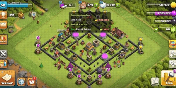 Gambar Product Town Hall 8 Good Defense