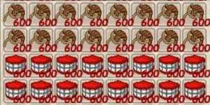 Quest Sevis/Baris (8Stack/4800pcs) 72K Fame (72000 Fame Points)