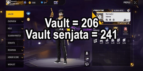 Gambar Product  #3 FREEFIRE ACCOUNT AS PER IMAGE