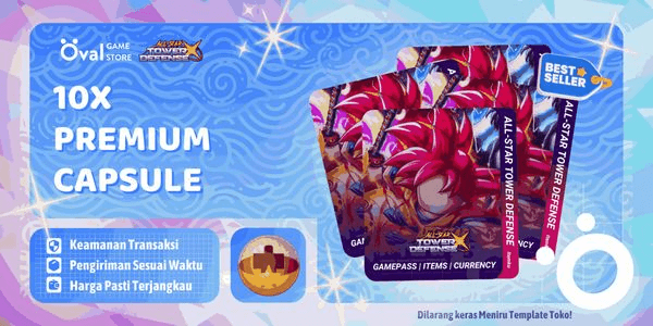Gambar Product 10x Premium Capsule - All Star Tower Defense