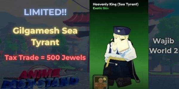 Gambar Product Heavenly King Sea Tyrant Skin (Gilgamesh Sea Tyrant Skin, Gilgamesh Summer Skin)
