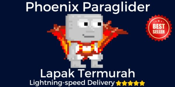 Gambar Product Phoenix Paraglider (Only 500 in Game + High Jump + Slow Fall)