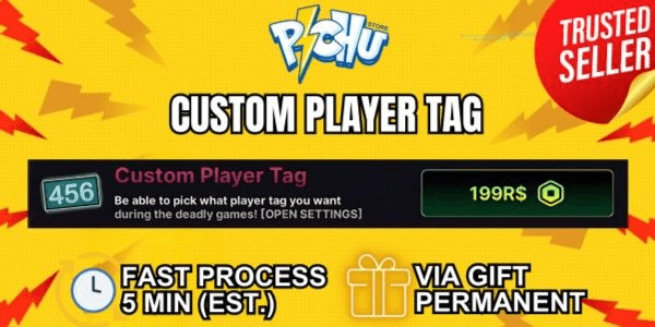 Gambar Product Custom Player Tag
