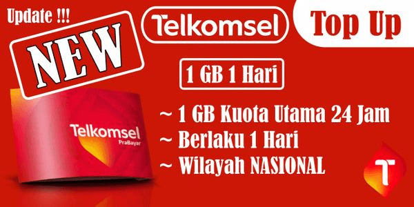 Gambar Product Paket Internet Harian 1 GB (1 Hari)