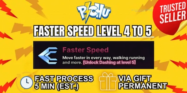 Faster Speed Level 4 to 5