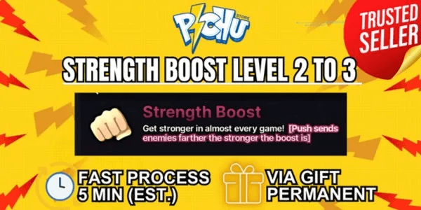 Strength Boost Level 2 to 3