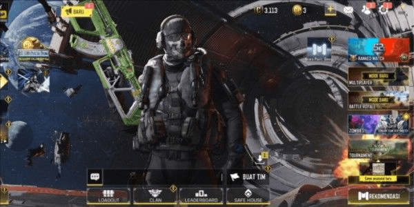 Gambar Product Call of Duty Mobile Ghost account