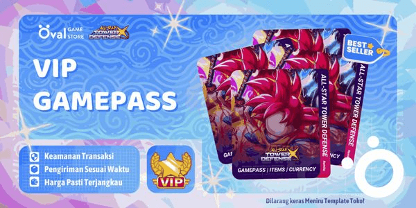 Gambar Product VIP Gamepass - All Star Tower Defense