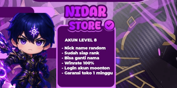 Gambar Product Ranked Ready Account Level 8