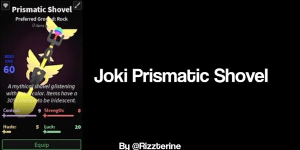 Gambar Product Joki Prismatic Shovel | Dig