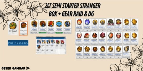 Gambar Product 2LT - Semi Starter 2 Unique Hero [Read Description]