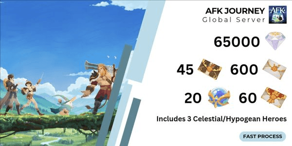Gambar Product Akun Reroll AFK Journey Premium Edition