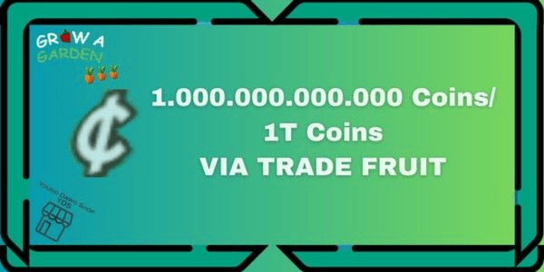 Gambar Product 1T Coins | Grow A Garden