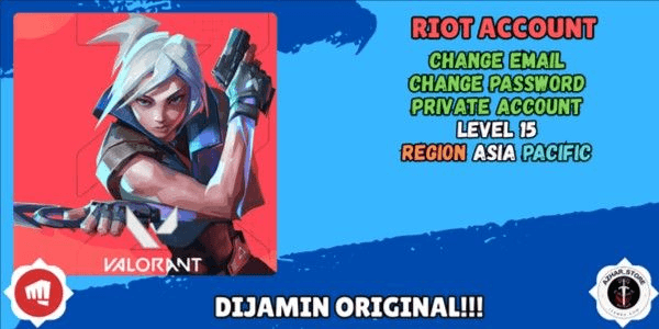 Gambar Product Valorant Account Unranked Lvl 15 | AP Region