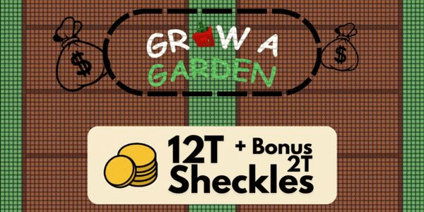 Gambar Product 12T Sheckles/Coins - Grow A Garden