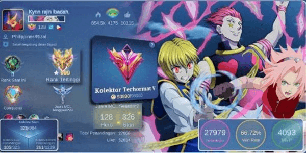 Gambar Product ML SUPER GG + EMBLEM MAX + HERO RAME