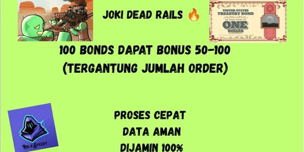 Gambar Product Joki Deadrails | 100 bonds bonus 50-100 limited