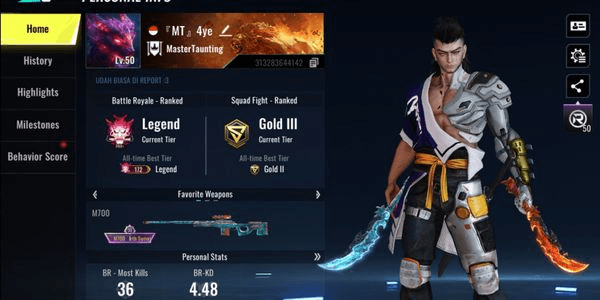 Gambar Product BLOODSTRIKE ACCOUNT [ MAX LEVEL & MANY SKINS ]