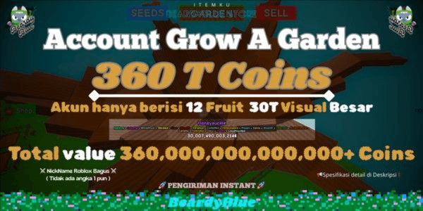 Gambar Product Account Grow A Garden | Instant Delivery #6