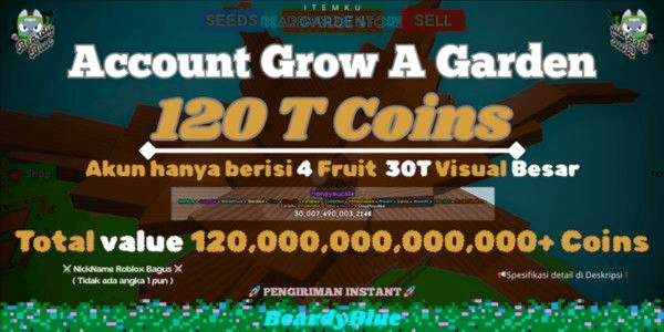 Gambar Product Account Grow A Garden | Instant Delivery #2