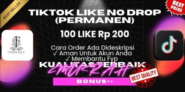 Gambar Product Like Tiktok Permanent High Quality