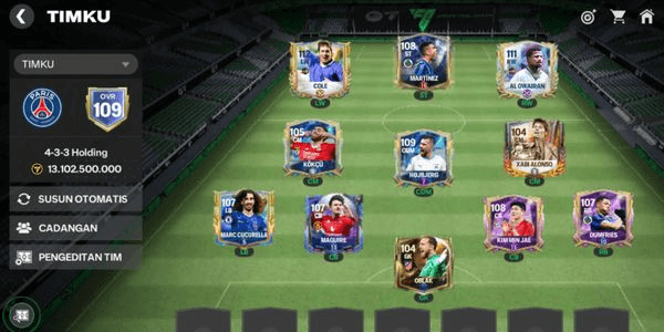 Gambar Product Akun EA SPORTS FC Mobile Siap Main