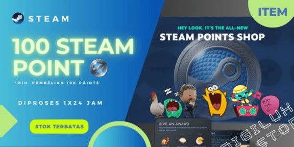 Gambar Product 100 Steam Point