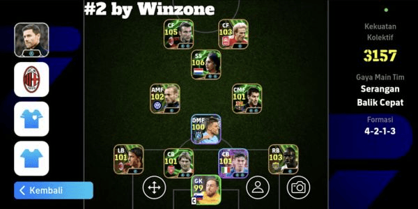 Gambar Product  #2 efootball account by Winzone cheap full warranty