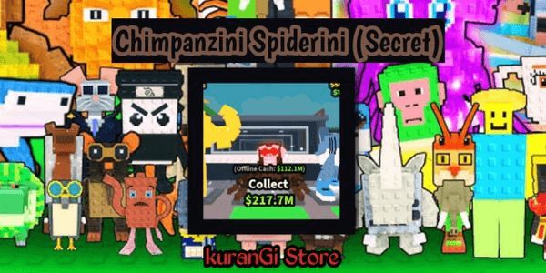Gambar Product CHIMPANZINI SPIDERINI (SECRET) BEBAS MUTASI (RANDOM)