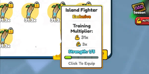 ARM / HAND ISLAND FIGHTER X31.3 ( TRAINING / GRIND )