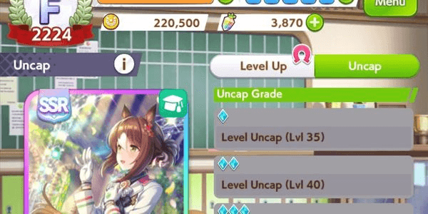 Gambar Product [GLOBAL] [STARTER] Akun Umamusume: Pretty Derby FINE MOTION + SUPER CREEK + INES FUJIN + 3870 CARATS + 13 SR CARDS