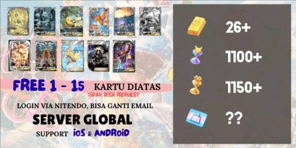 Gambar Product Reroll Account READY TO GACHA Starter - 6