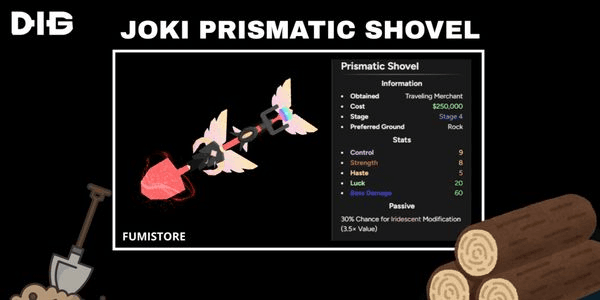 Gambar Product Joki Get Prismatic Shovel | Fast Process - DIG