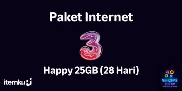 Gambar Product Kuota Happy 25 GB (30 Hari)